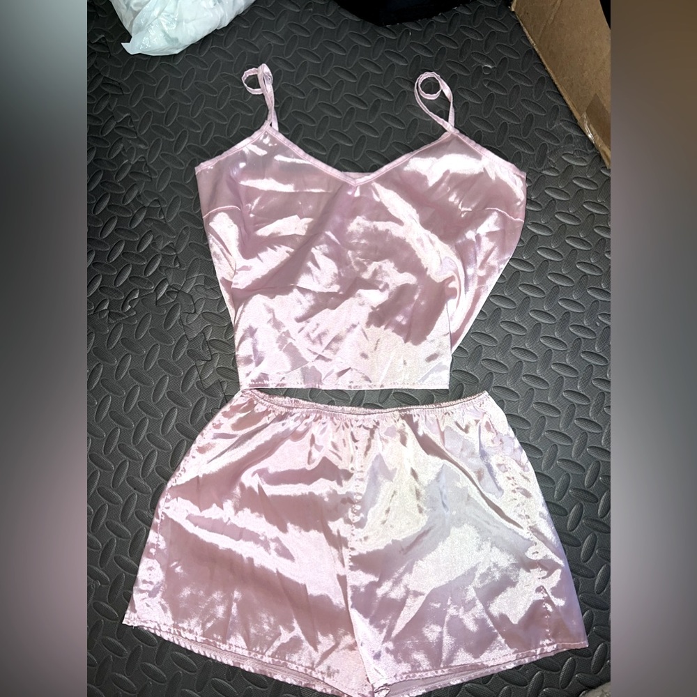 Silky sleepwear